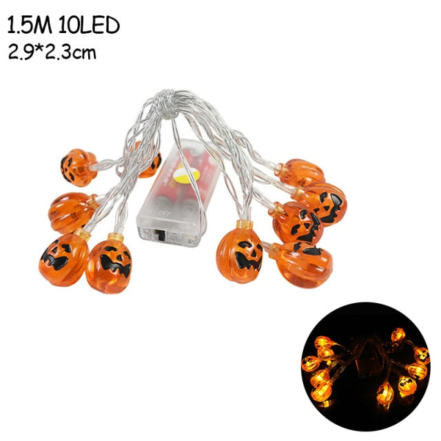 Halloween Pumpkin Ghost Skeletons Bat Spider