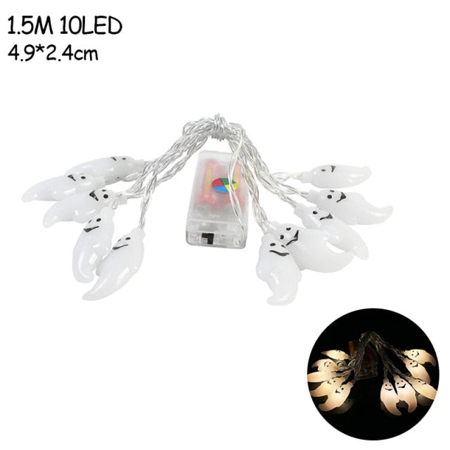 Halloween Pumpkin Ghost Skeletons Bat Spider