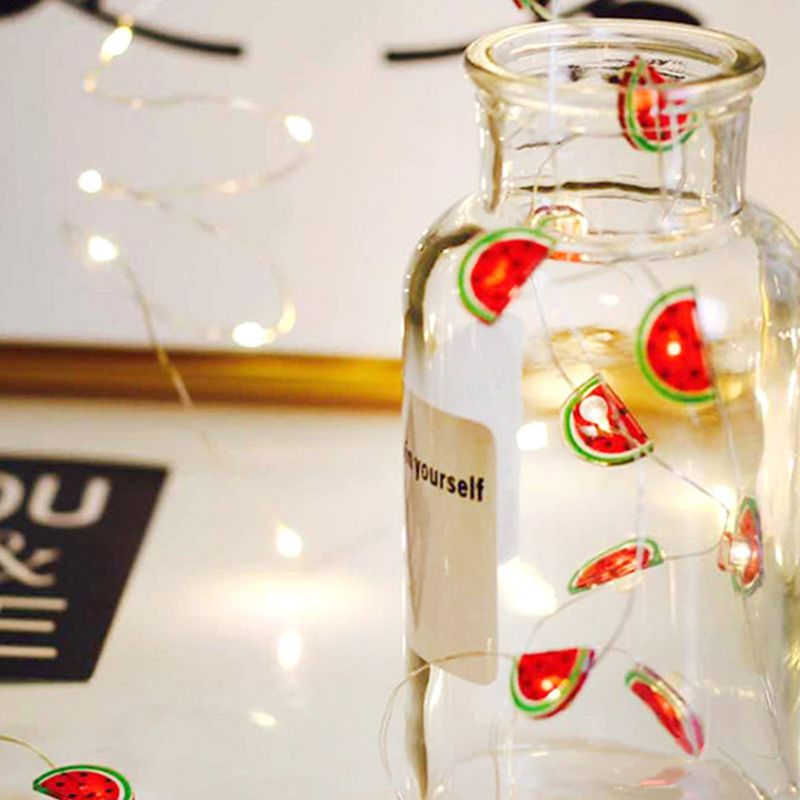 Sliced Watermelon String Lights for Halloween