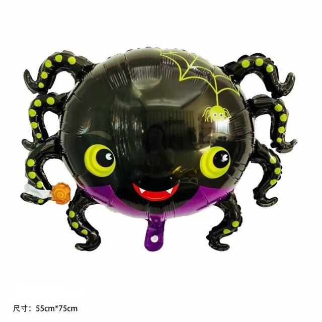 Aluminum Balloon Cartoon Style Spider Ghost Bat Balloon - All Halloween Costumes