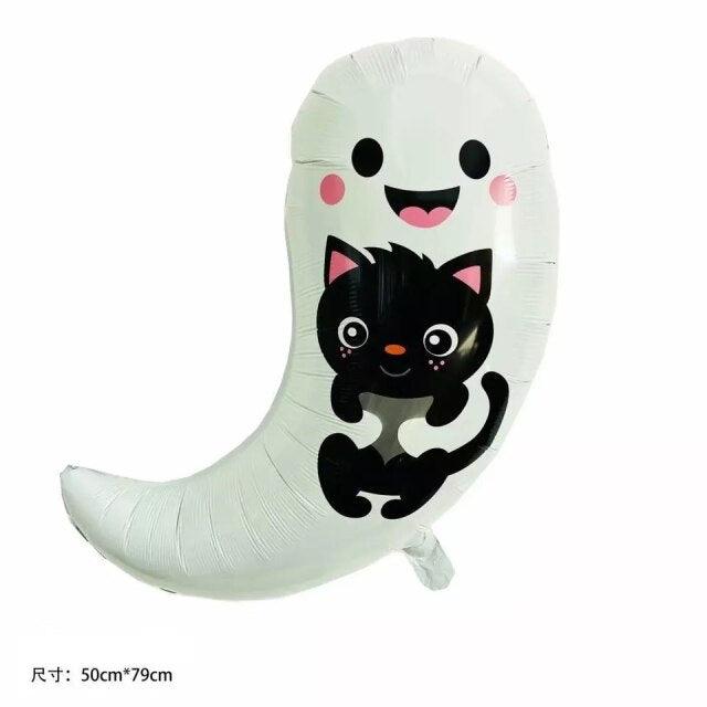 Aluminum Balloon Cartoon Style Spider Ghost Bat Balloon - All Halloween Costumes