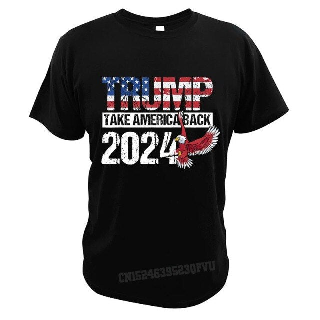 Trump 2024 Flag Take America Back T-Shirt