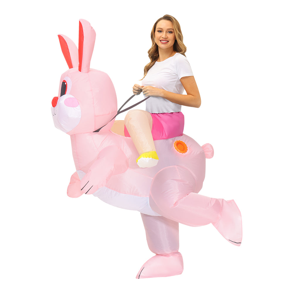 Cute Inflatable Rabbit Costume For Halloween Party