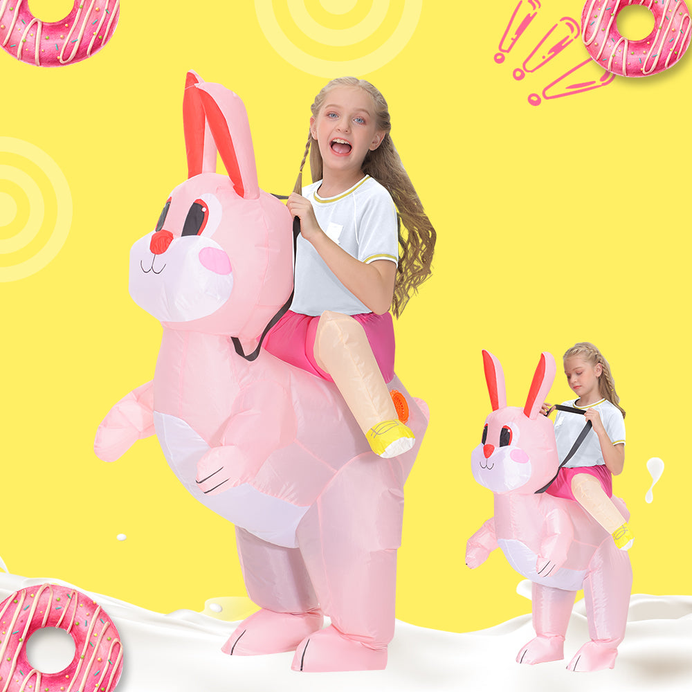 Cute Inflatable Rabbit Costume For Halloween Party