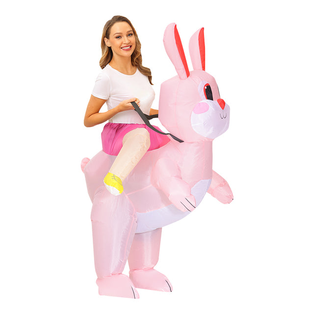 Cute Inflatable Rabbit Costume For Halloween Party