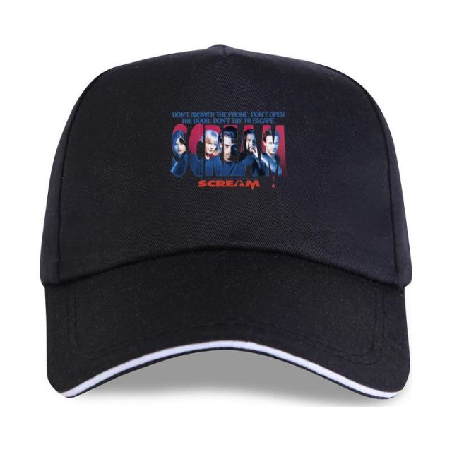 Scream Movie Baseball Cap Retro 90s Cult Horror Film