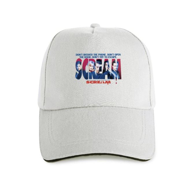 Scream Movie Baseball Cap Retro 90s Cult Horror Film