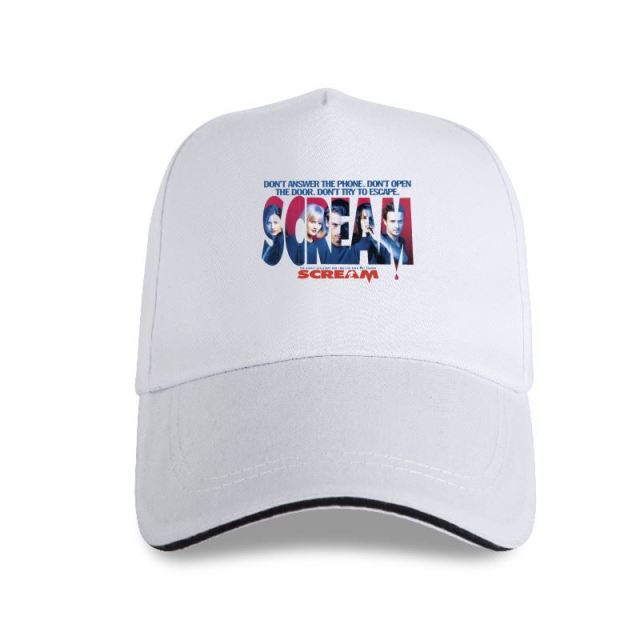 Scream Movie Baseball Cap Retro 90s Cult Horror Film