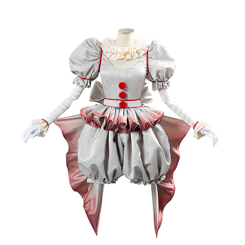 Halloween Pennywise Cosplay Costume Horror Pennywise for adults