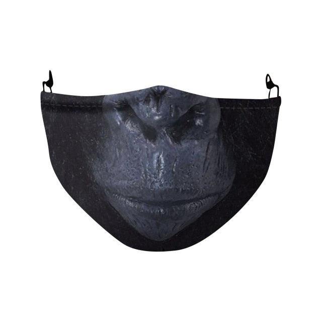 Adult Reusable Washable Scary Funny Horror Mask - All Halloween Costumes