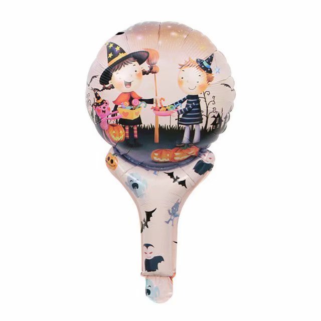 Halloween Dancing Skeletons Foil Party Balloons
