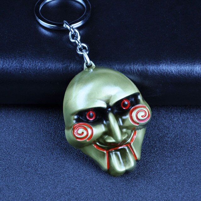 Horror Movie Saw Jigsaw Killer Billy Doll Mask