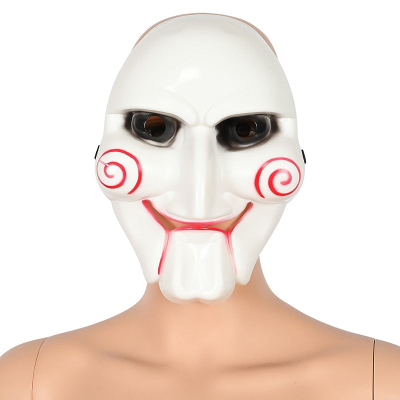 Halloween Saw Movie Jigsaw Killer Mask for adults