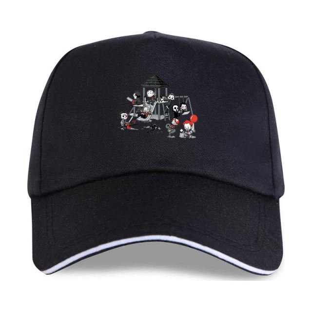 Theme Park Jason Clown Saw Halloween American Horror Cap