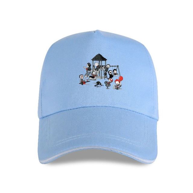 Theme Park Jason Clown Saw Halloween American Horror Cap