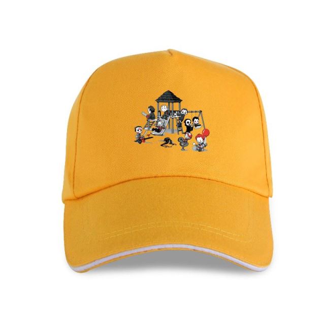 Theme Park Jason Clown Saw Halloween American Horror Cap