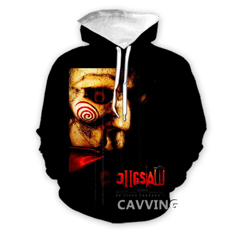 Scary Saw Movie Hoodie