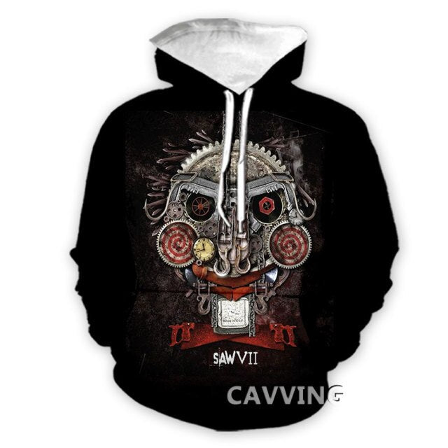 Scary Saw Movie Hoodie