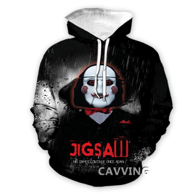 Scary Saw Movie Hoodie