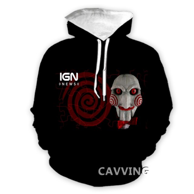 Scary Saw Movie Hoodie