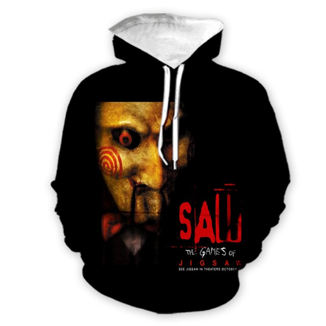 Scary Saw Movie Hoodie