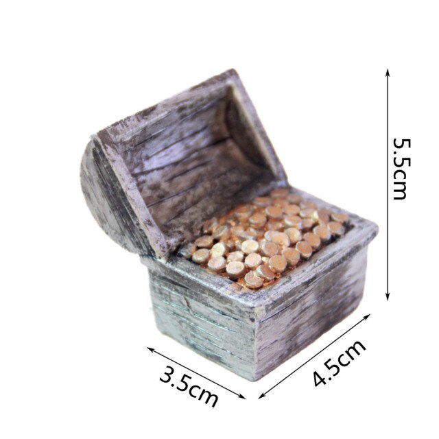 Skull Treasure Box Halloween Toy