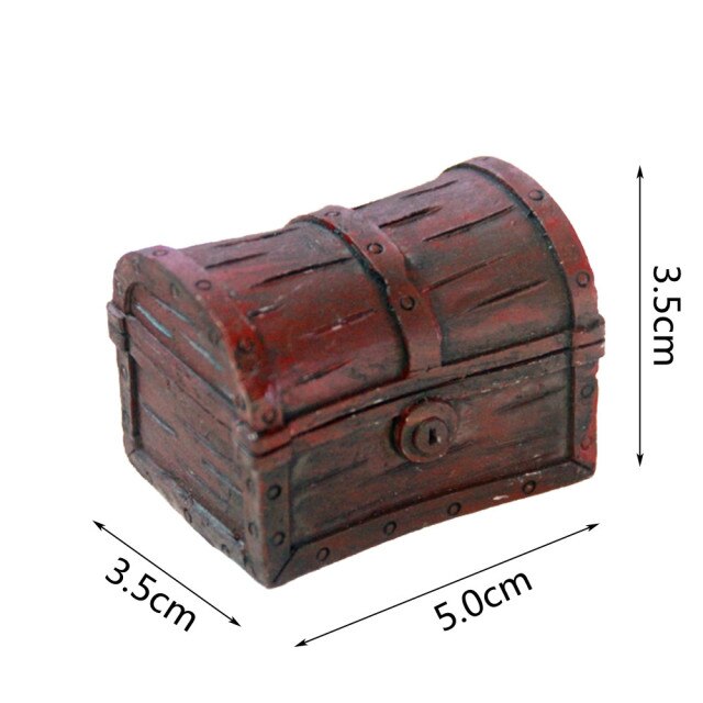 Skull Treasure Box Halloween Toy