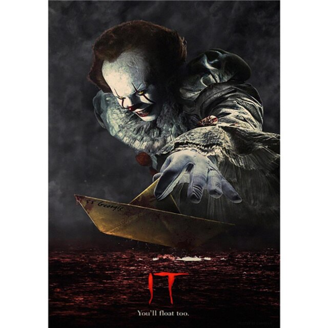 Horror It Movie Posters For Wall Decoration