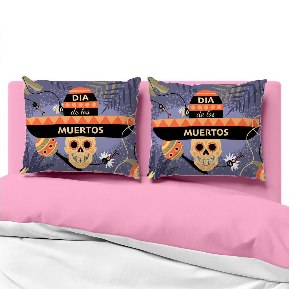 Cartoon Luxury Halloween Cushion Cover