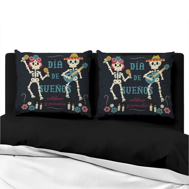Cartoon Luxury Halloween Cushion Cover