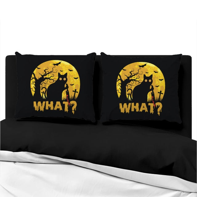 Cartoon Luxury Halloween Cushion Cover