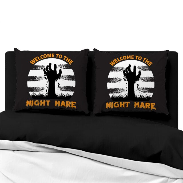 Cartoon Luxury Halloween Cushion Cover