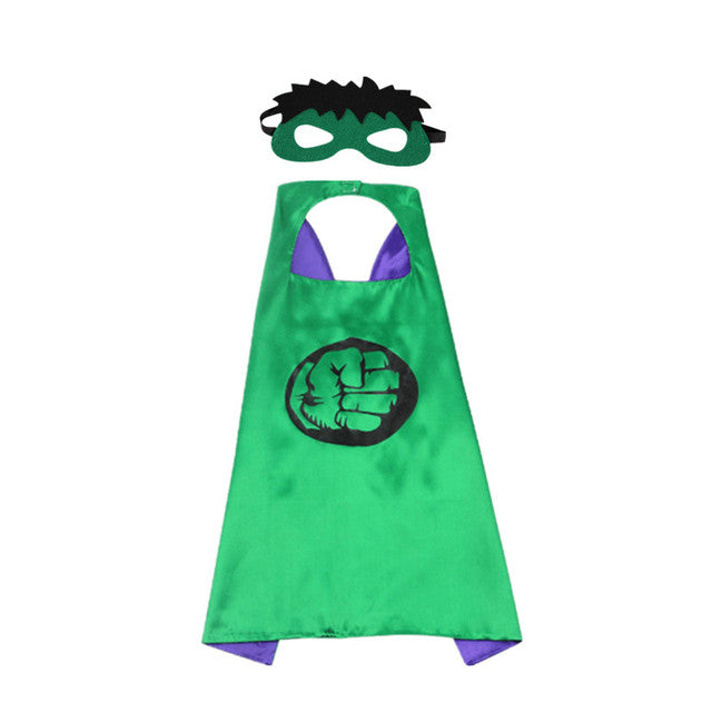 Avenger Superhero Cloaks With Mask For Halloween