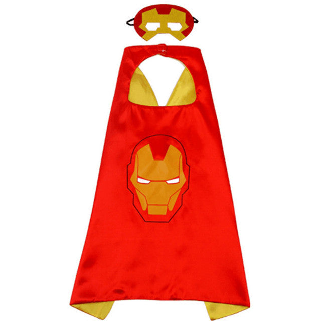 Avenger Superhero Cloaks With Mask For Halloween