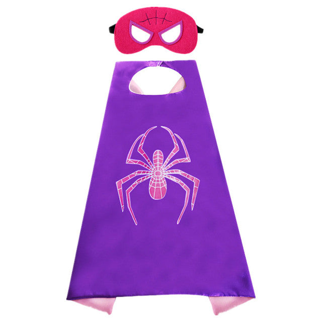 Avenger Superhero Cloaks With Mask For Halloween
