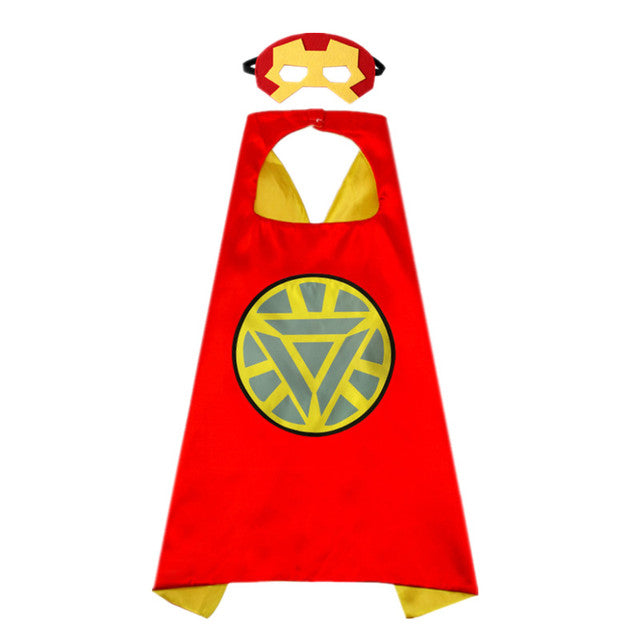 Avenger Superhero Cloaks With Mask For Halloween