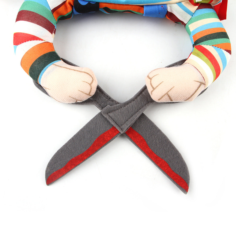 Scissor-Hands Character Costume for Pets