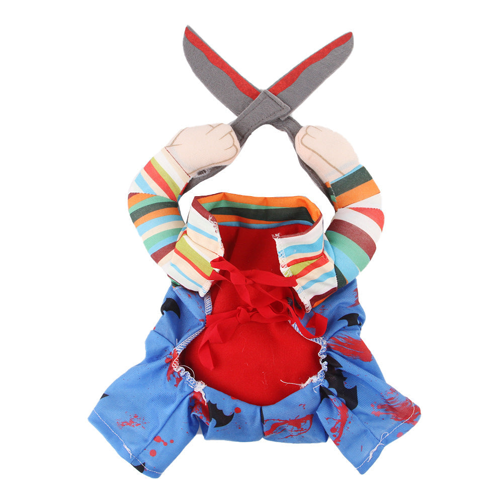 Scissor-Hands Character Costume for Pets