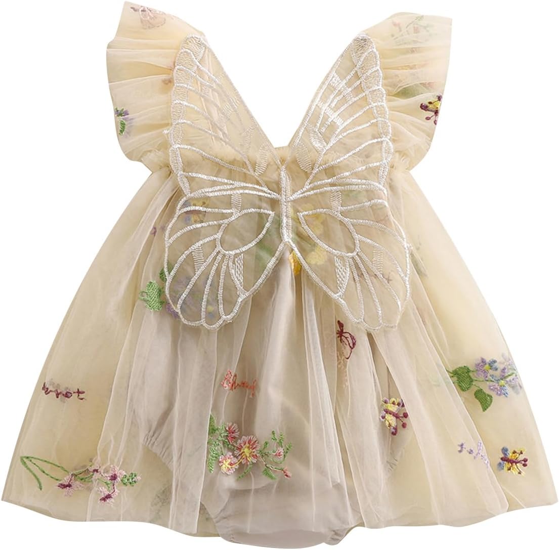 Butterfly Wing Tulle Costume Dress