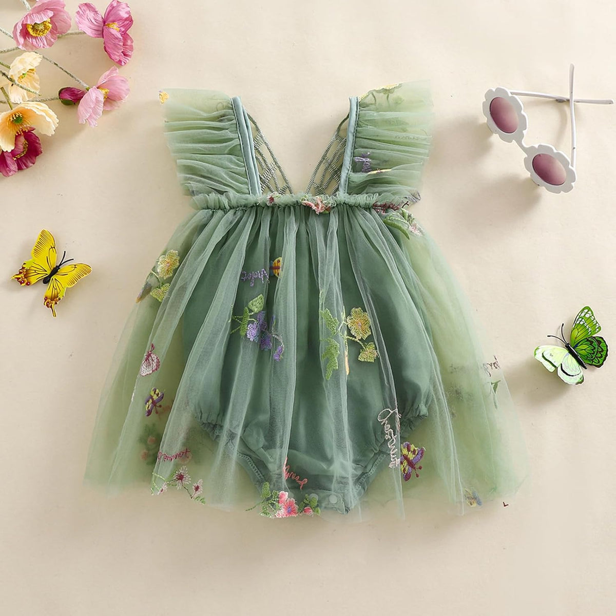 Butterfly Wing Tulle Costume Dress