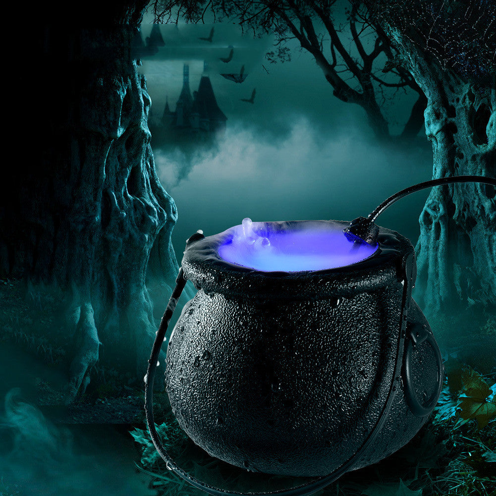 LED Cauldron Mist Maker for Halloween Displays