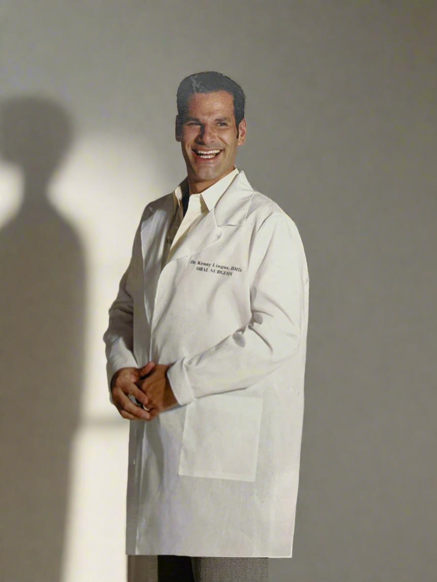 Dr. Kenny Lingus Lab Coat Costume