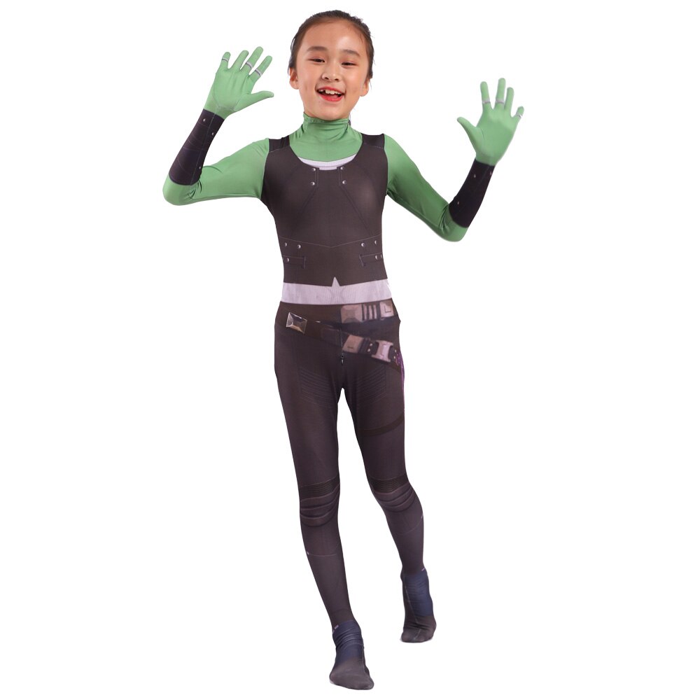 Gamora Superhero Costume - Guardians of the Galaxy