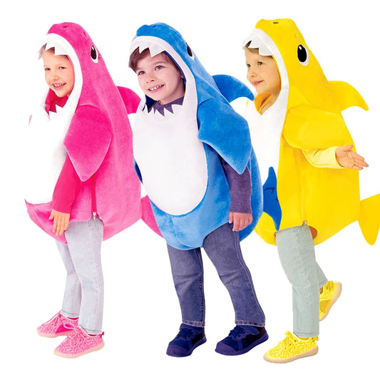 Child Unisex Toddler Family Shark Cosplay Costume Halloween
