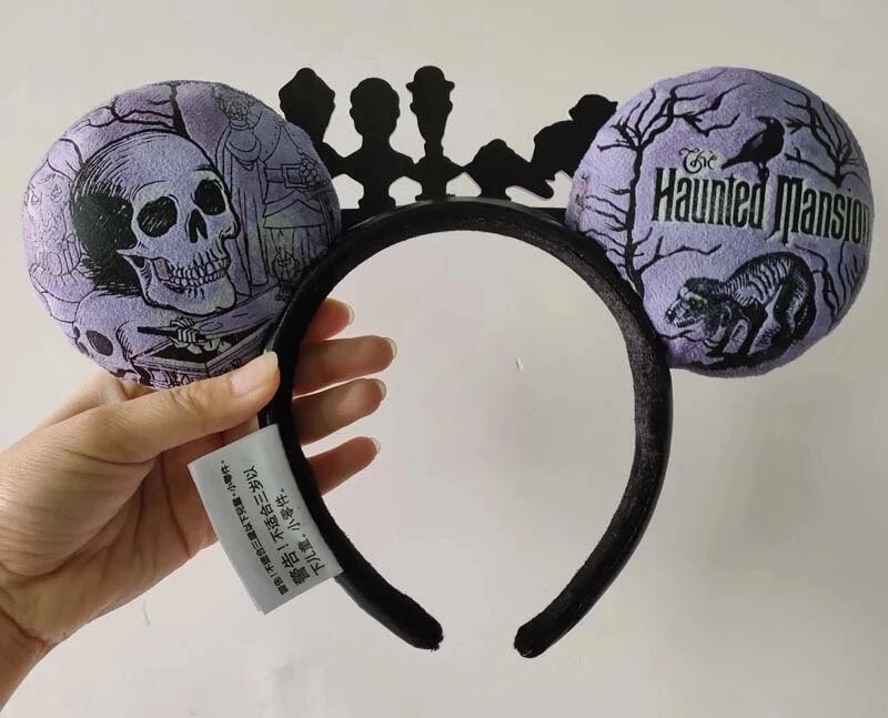 Haunted Mansion Minnie Ears Halloween Headband