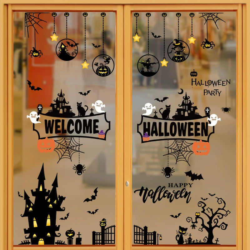 Window Decoration Halloween Stickers