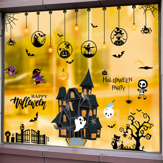 Window Decoration Halloween Stickers