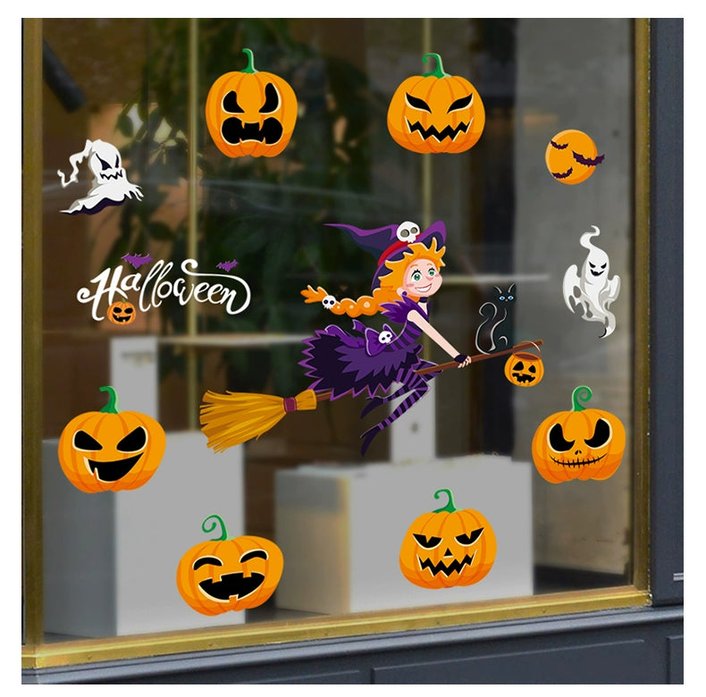 Window Decoration Halloween Stickers