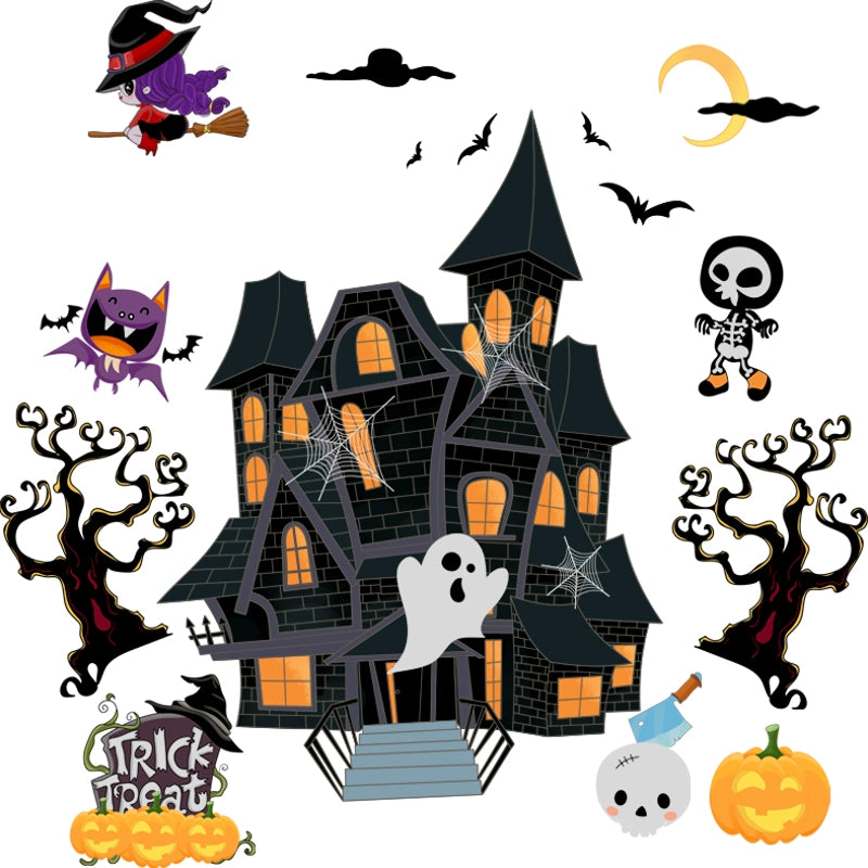 Window Decoration Halloween Stickers