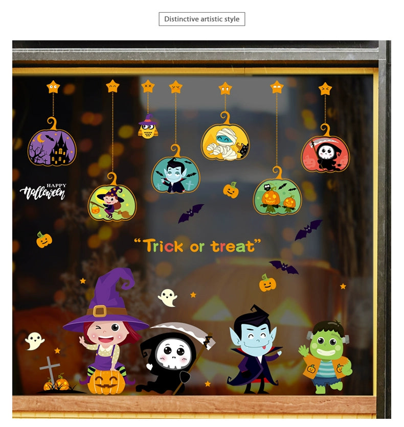 Window Decoration Halloween Stickers